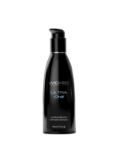 LUBRICANTE DE SILICONA WICKED ULTRA CHILL 60ML