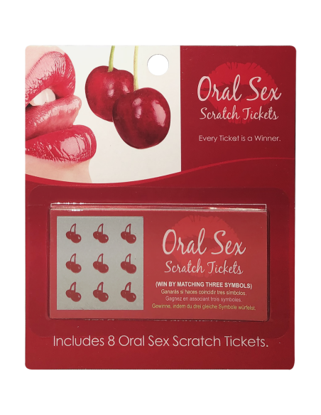 BOLETOS PARA RASCAR SEXO ORAL