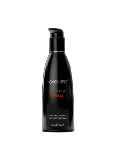 LUBRICANTE DE SILICONA WICKED ULTRA HEAT 60ML
