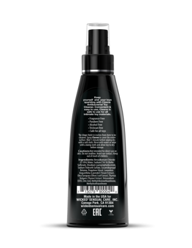 LIMPIADOR DE JUGUETES ANTIBACTERIANO WICKED 120ML