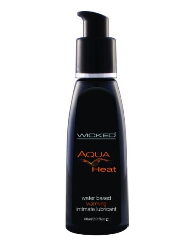 LUBRICANTE WICKED AQUA CALOR 60ML