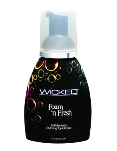 WICKED LIMPIADOR DE JUGUETES ESPUMA ANTIBACTERIAL 240 ML