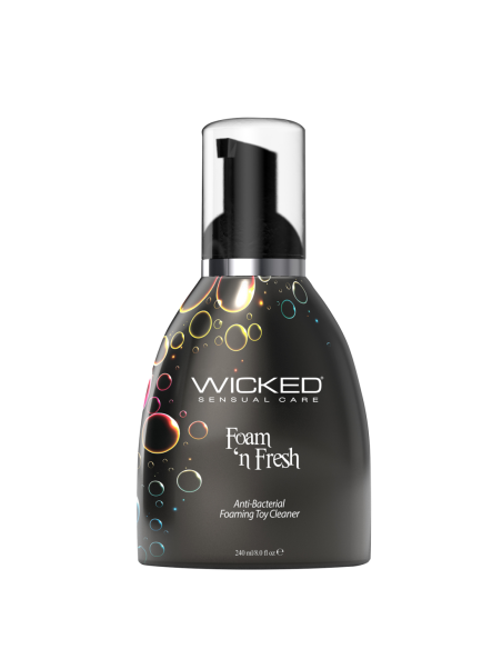 WICKED LIMPIADOR DE JUGUETES ESPUMA ANTIBACTERIAL 240 ML