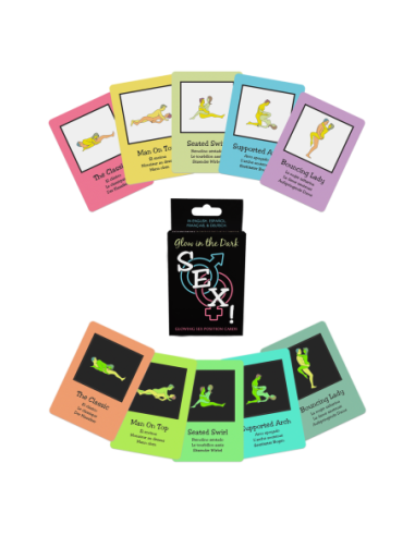 ¡SEXO QUE BRILLA EN LA OSCURIDAD! TARJETAS