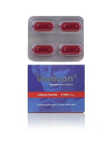 VENICON PARA HOMBRE 4TABS