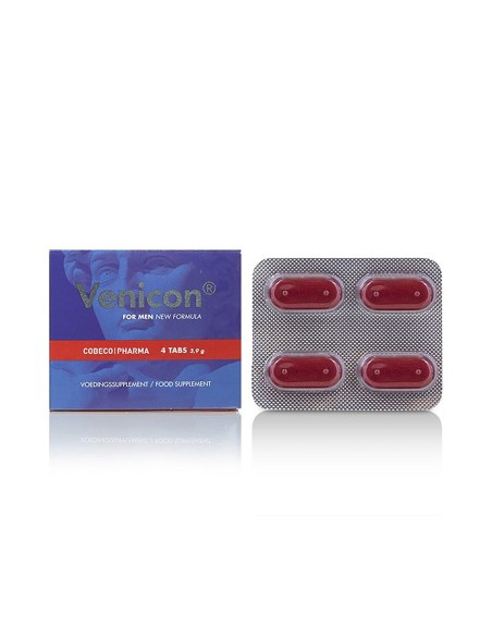 VENICON PARA HOMBRE 4TABS