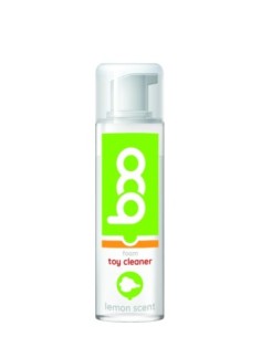 BOO LIMPIADOR DE JUGUETES ESPUMA LIMÓN 160ML