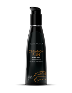 LUBRICANTE WICKED AQUA SABOR BOLLO DE CANELA 120ML