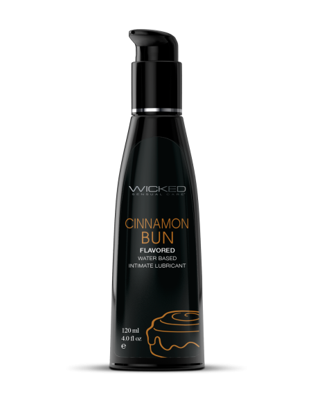LUBRICANTE WICKED AQUA SABOR BOLLO DE CANELA 120ML