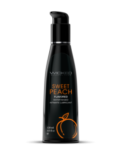 WICKED AQUA LUBRICANTE SABOR MELOCOTÓN DULCE 120ML