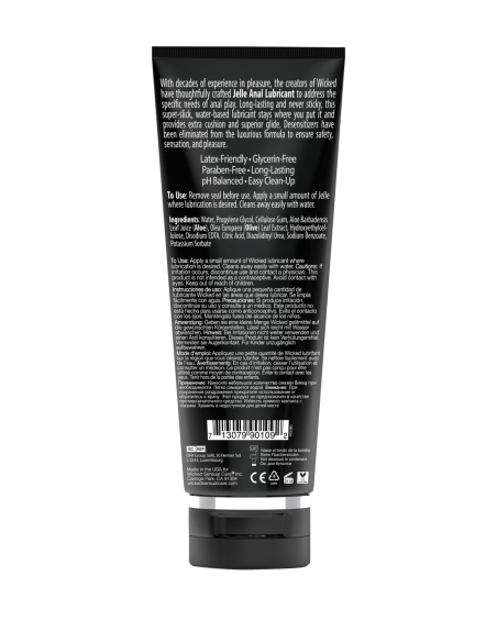 LUBRICANTE ANAL WICKED JELLE 240ML