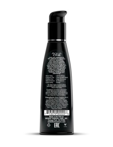LUBRICANTE WICKED AQUA CHILL 120ML