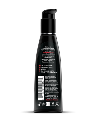 WICKED AQUA LUBRICANTE SABOR FRESA 120ML
