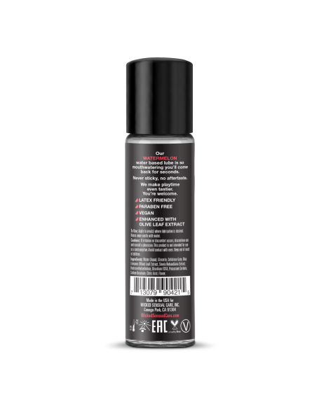 LUBRICANTE SABOR A SANDÍA WICKED AQUA 30ML