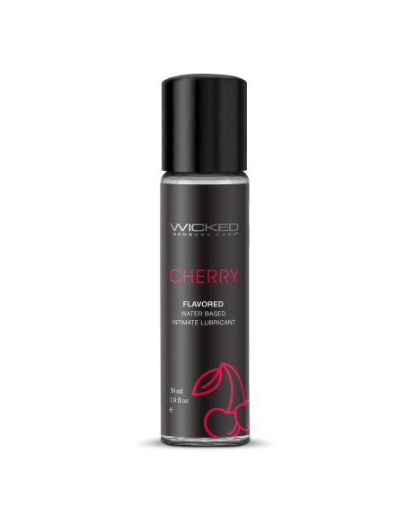LUBRICANTE WICKED AQUA SABOR CEREZA 30ML