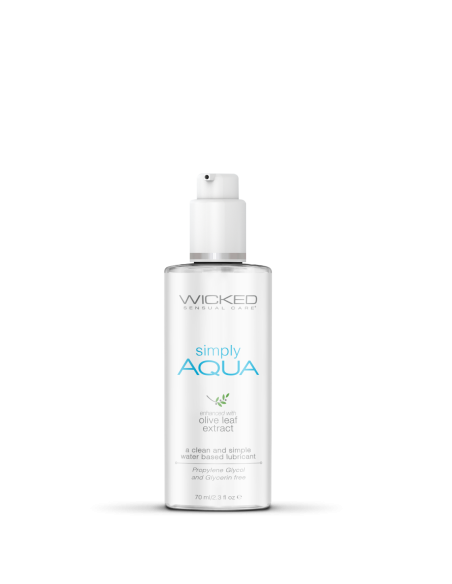 LUBRICANTE WICKED SIMPLY AQUA 70ML