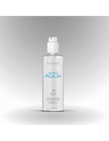 LUBRICANTE WICKED SIMPLY AQUA 120ML