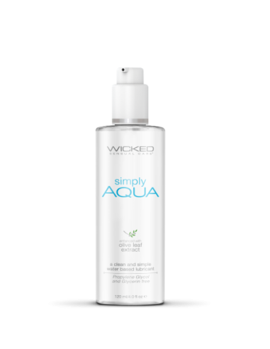 LUBRICANTE WICKED SIMPLY AQUA 120ML