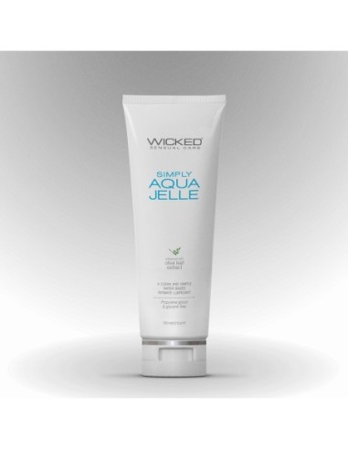 LUBRICANTE WICKED SIMPLY AQUA JELLE 120ML