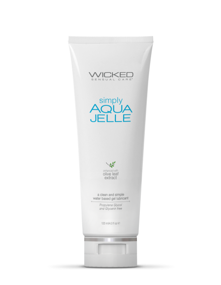 LUBRICANTE WICKED SIMPLY AQUA JELLE 120ML