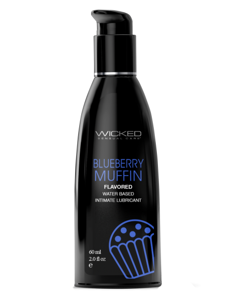 LUBRICANTE WICKED AQUA ARÁNDANOS MUFFIN 60ML