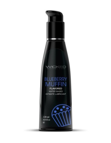 LUBRICANTE WICKED AQUA MUFFIN ARÁNDANOS 120ML