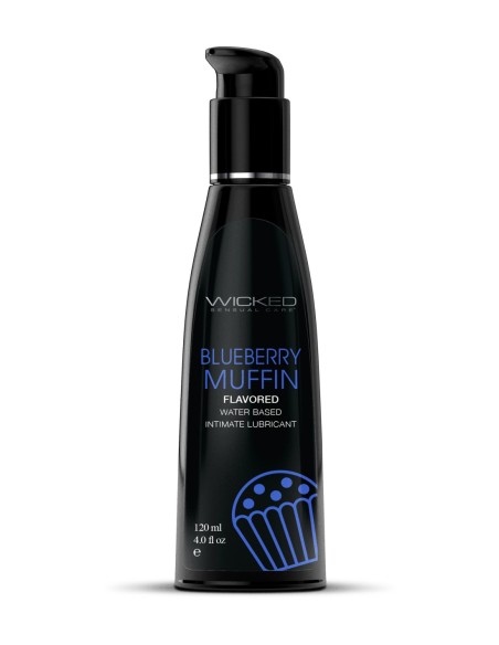 LUBRICANTE WICKED AQUA MUFFIN ARÁNDANOS 120ML