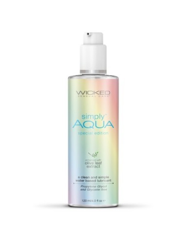 WICKED SIMPLY AQUA LUBRICANTE EDICIÓN ESPECIAL 120ML