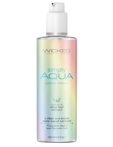 WICKED SIMPLY AQUA LUBRICANTE EDICIÓN ESPECIAL...