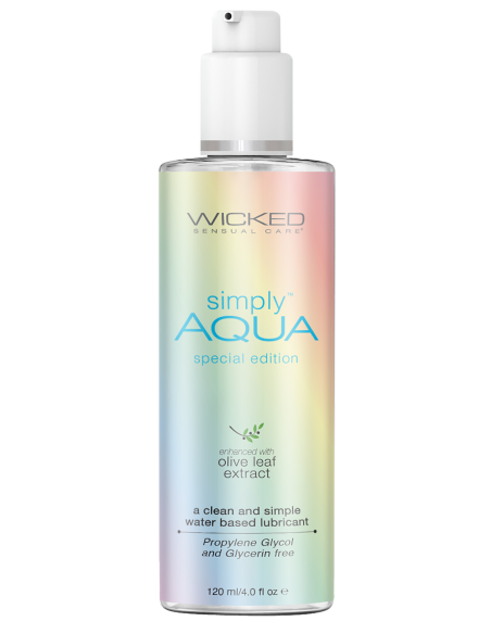 WICKED SIMPLY AQUA LUBRICANTE EDICIÓN ESPECIAL 120ML