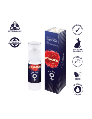 LUBRICANTE CON FEROMONAS ATRACCIÓN PARA ELLA 50 ML