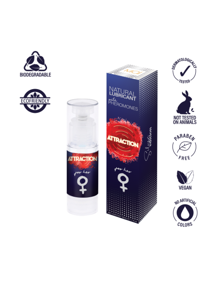 LUBRICANTE CON FEROMONAS ATRACCIÓN PARA ELLA 50 ML