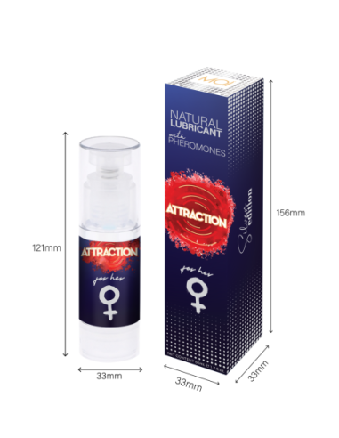 LUBRICANTE CON FEROMONAS ATRACCIÓN PARA ELLA 50 ML