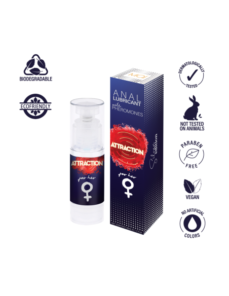 LUBRICANTE ANAL CON FEROMONAS ATRACCIÓN PARA ELLA 50 ML