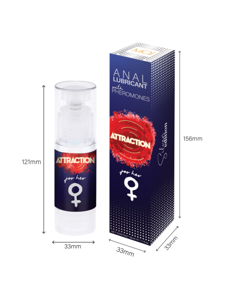 LUBRICANTE ANAL CON FEROMONAS ATRACCIÓN PARA ELLA 50 ML