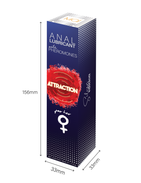 LUBRICANTE ANAL CON FEROMONAS ATRACCIÓN PARA ELLA 50 ML