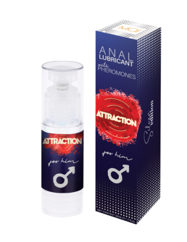 LUBRICANTE ANAL CON FEROMONAS ATRACCIÓN PARA ÉL 50 ML