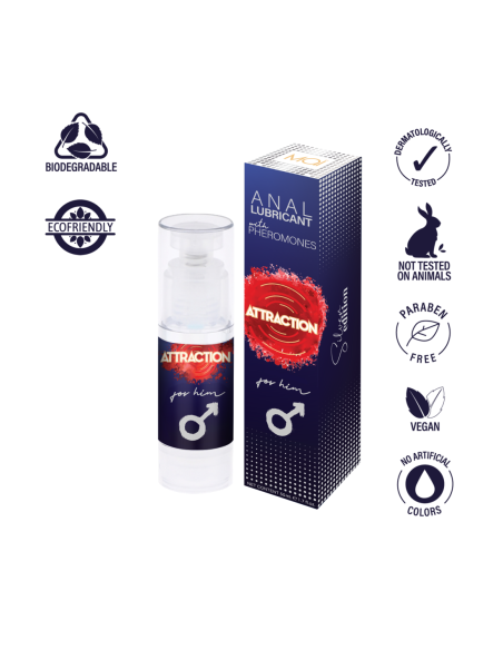 LUBRICANTE ANAL CON FEROMONAS ATRACCIÓN PARA ÉL 50 ML