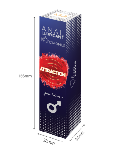 LUBRICANTE ANAL CON FEROMONAS ATRACCIÓN PARA ÉL...