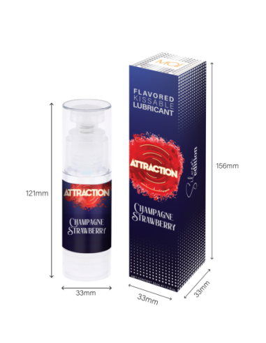 MAI ATTRACTION LUBRICANTE BESABLE SABOR CHAMPÁN...