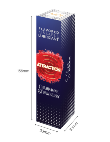 MAI ATTRACTION LUBRICANTE BESABLE SABOR CHAMPÁN...
