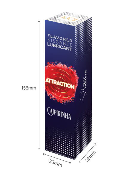 MAI ATTRACTION LUBRICANTE BESABLE SABOR CAIPIRINHA 50ML