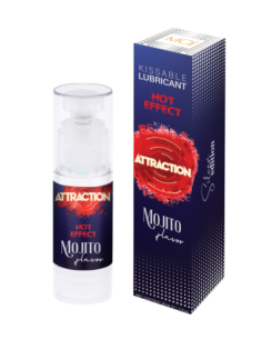 MAI ATTRACTION LUBRICANTE BESABLE EFECTO CALIENTE SABOR...