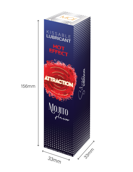  MAI ATTRACTION LUBRICANTE BESABLE EFECTO CALIENTE SABOR MOJITO 50ML