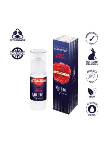 MAI ATTRACTION HOT KISS ACEITE DE MASAJE SABOR...