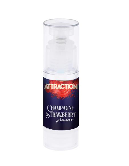 MAI ATTRACTION HOT KISS ACEITE DE MASAJE CHAMPÁN SABOR FRESA 50ML