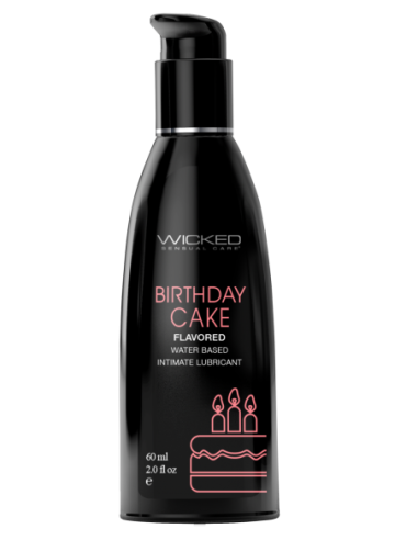 LUBRICANTE TARTA DE CUMPLEAÑOS WICKED 60ML