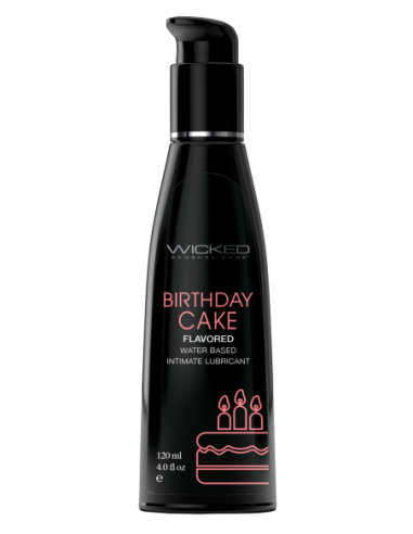 LUBRICANTE TARTA DE CUMPLEAÑOS WICKED 120ML