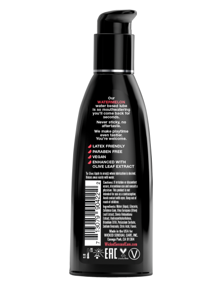 WICKED AQUA LUBRICANTE SABOR SANDÍA 60ML