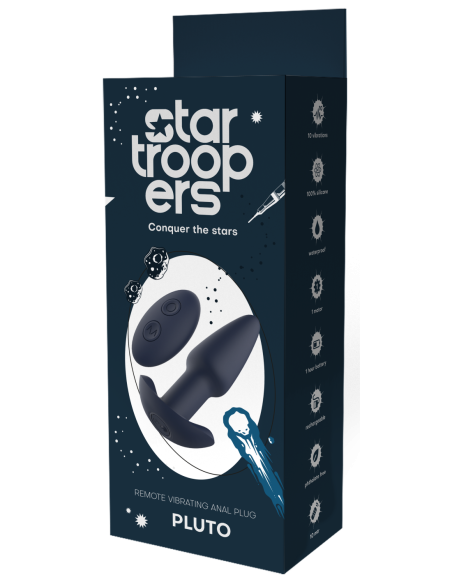 STARTROOPERS PLUTO REMOTE VIBRATING ANAL PLUG